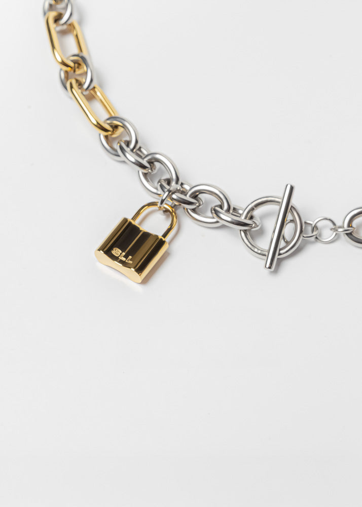 Hestia Necklace Gold Silver