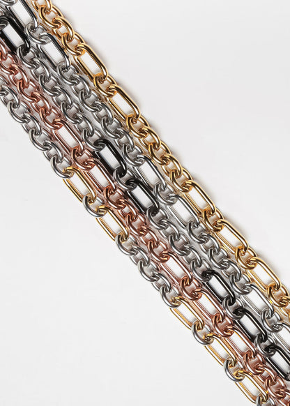 Hestia Necklace Silver Black
