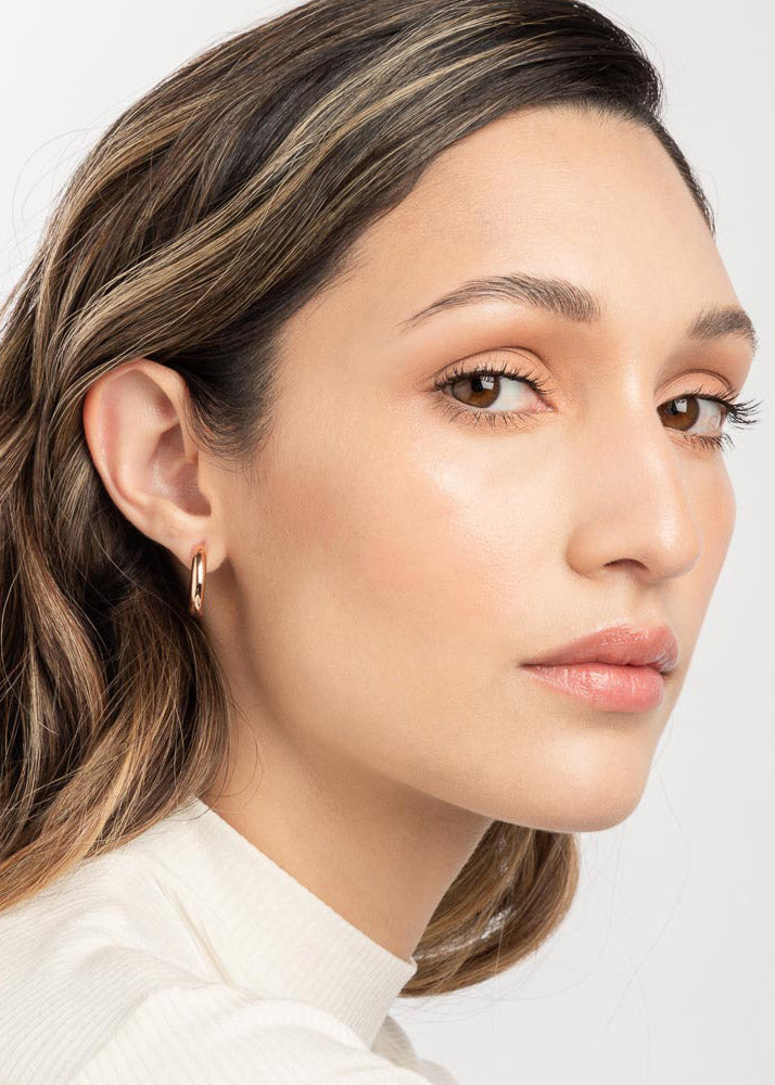 Poly Hoops Silver