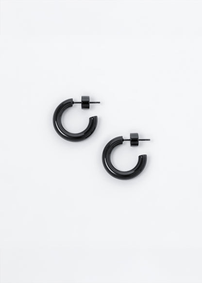 Poly Hoops Silver