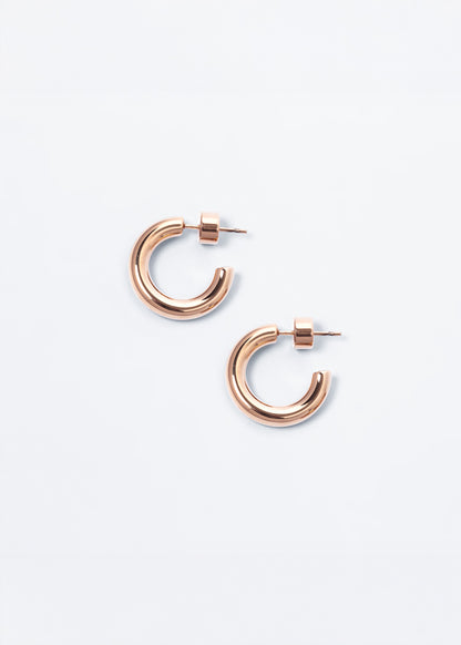 Poly Hoops Silver
