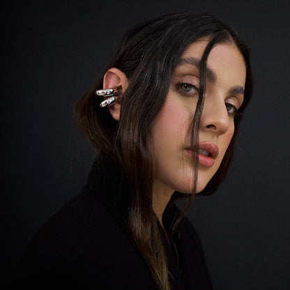 Roda Ear Cuff Silver