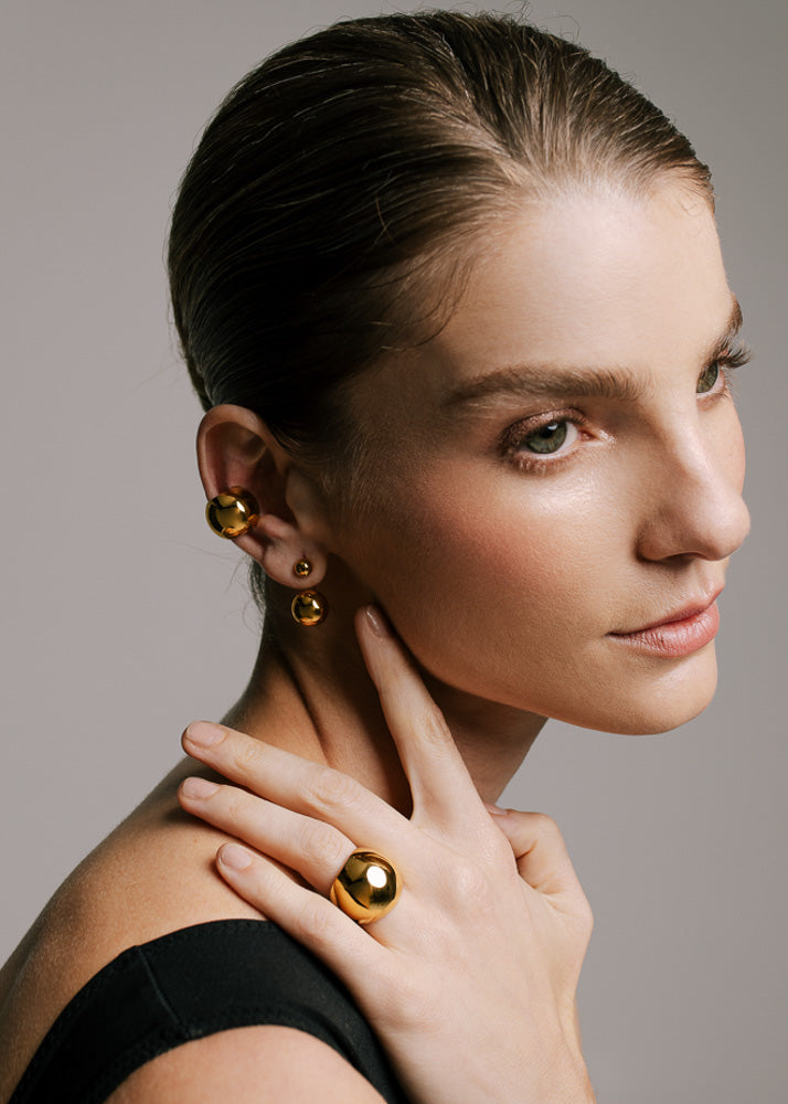 Saka Earrings Gold