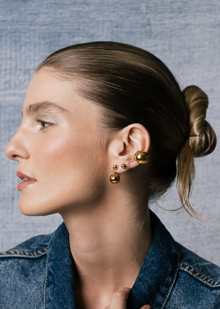 Saka Earrings Gold