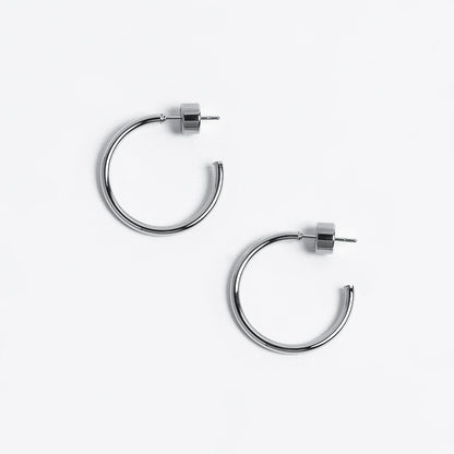 Small Thin Hoops Dorado
