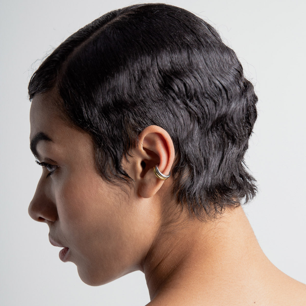 Tonat Ear Cuff Black