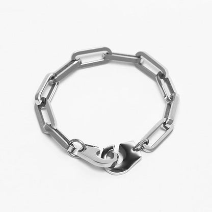 Brazalete Zeus Plateado