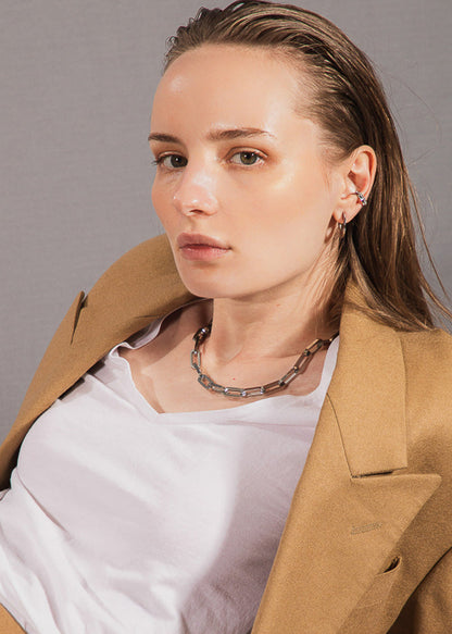 Collar Zeus Plateado
